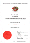 acca certificate